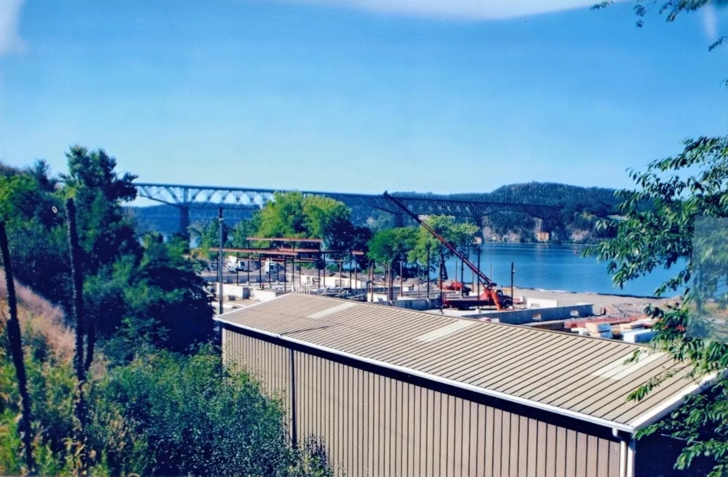 River Rowing Building in Poughkeepsie, NY built with structural steel.