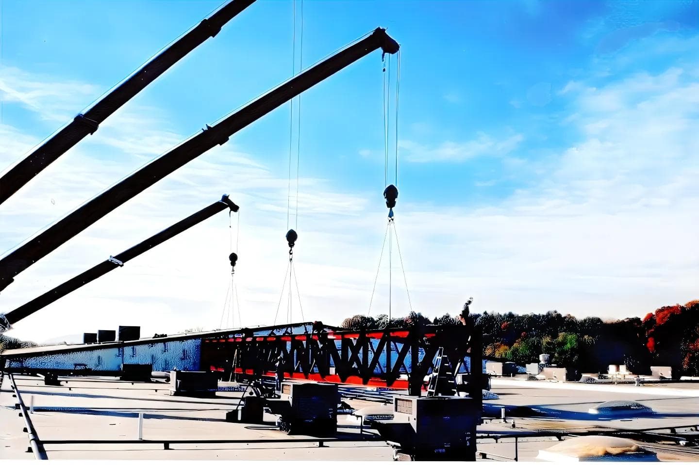 Municipal works steel project in Hudson Valley, NY.