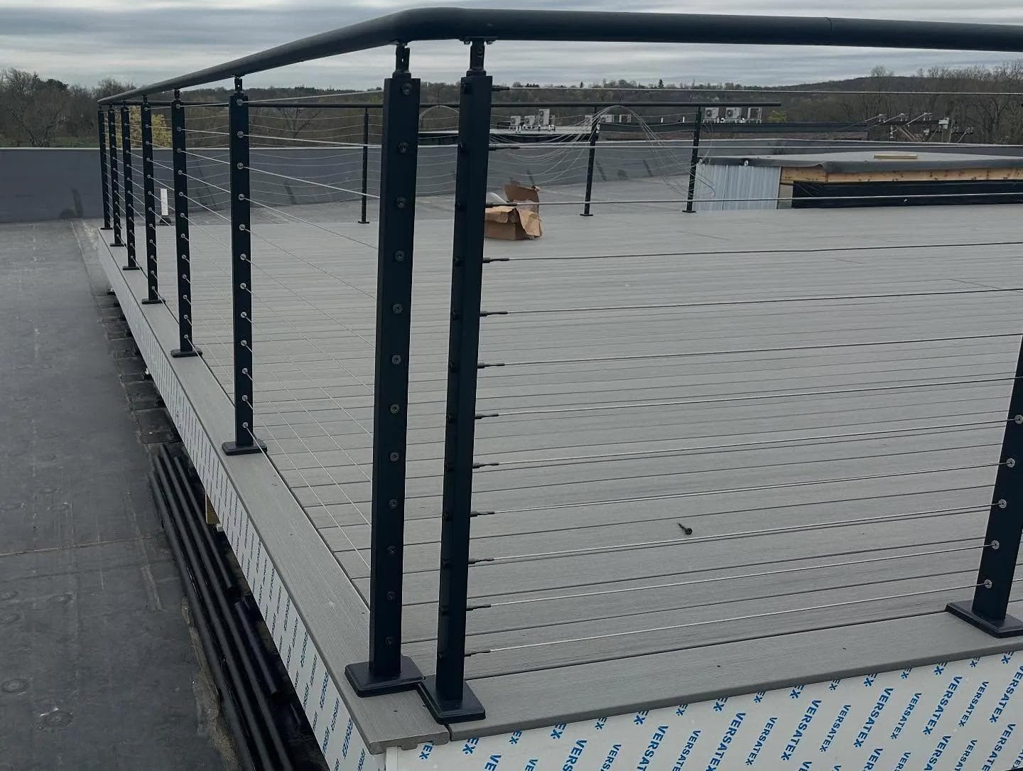 Cable Rails Production Commercial Rooftop Cable Railing | Goshen, NY